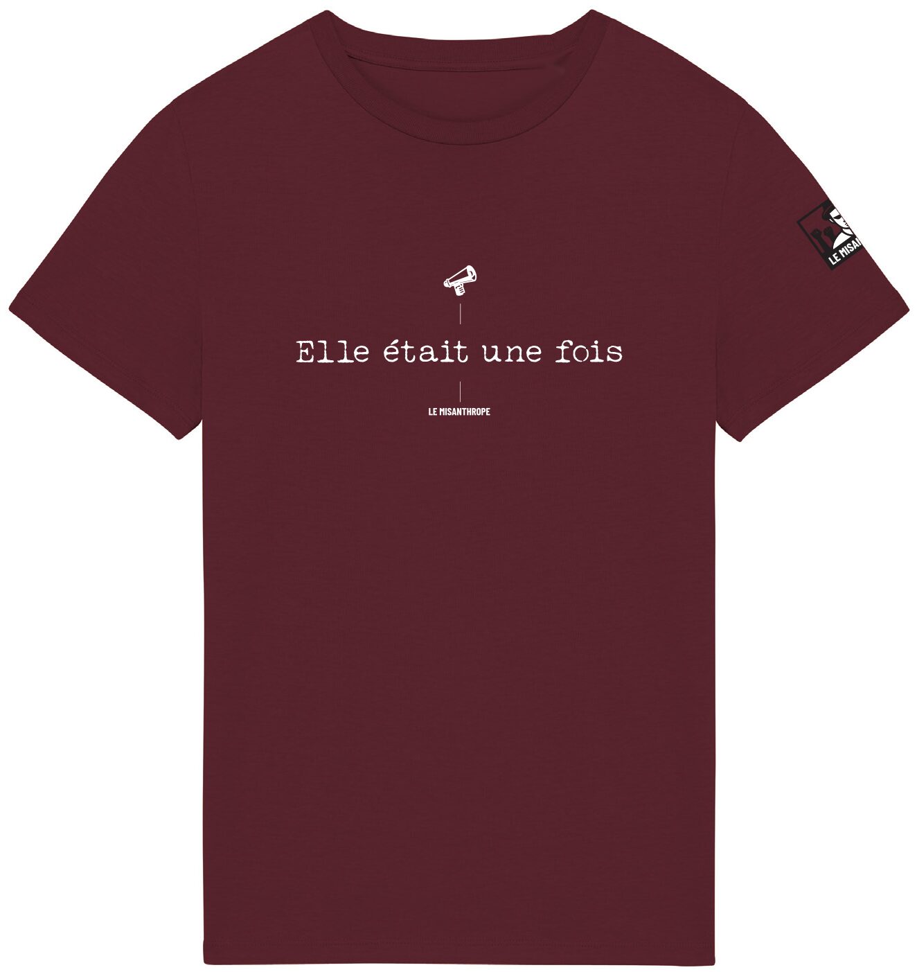 T-shirt Elle était une fois Dark cherry Le Misanthrope