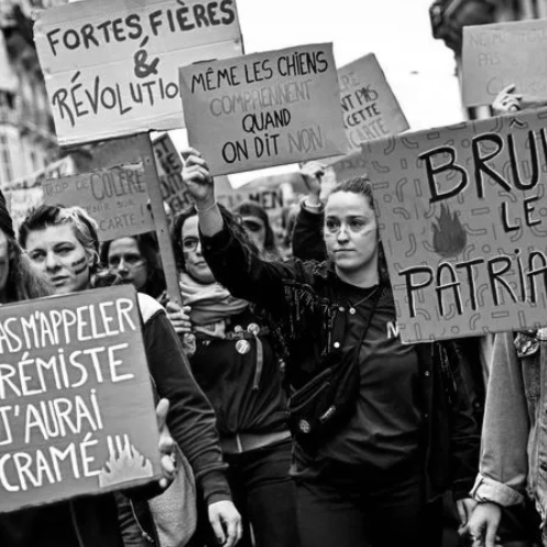 Photo manif Elle était une fois le Misanthrope