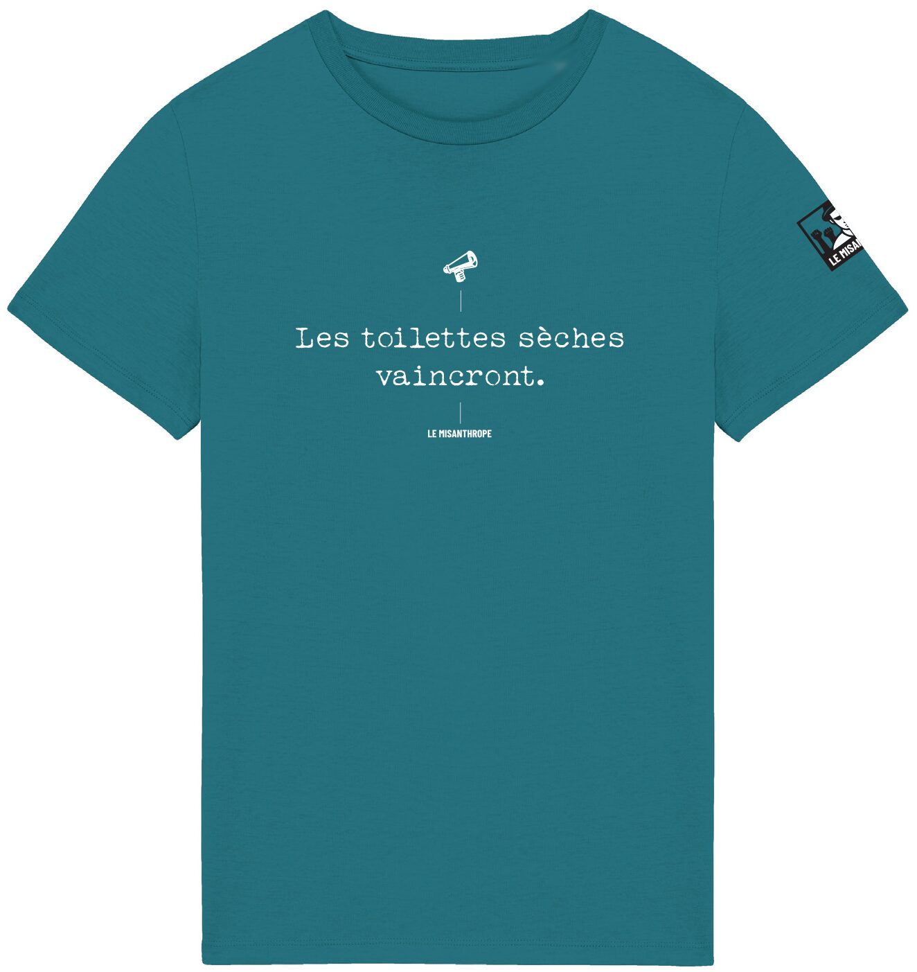 T-shirt Les toilettes sèches vaincront Drift wood Le Misanthrope