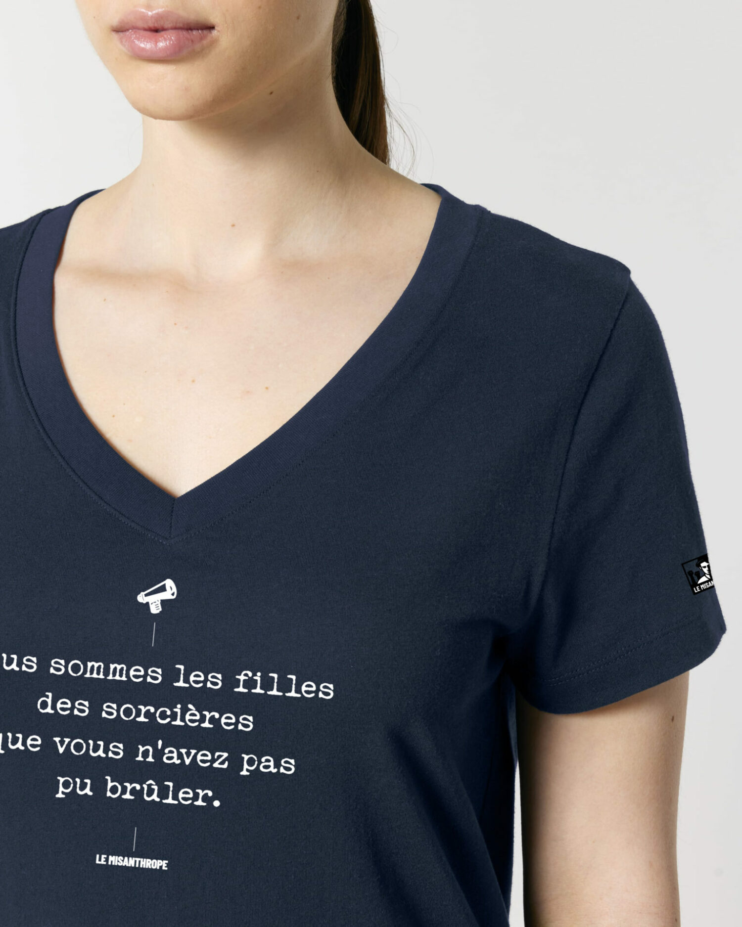 T(shirt militant Col V french navy Le misanthrope