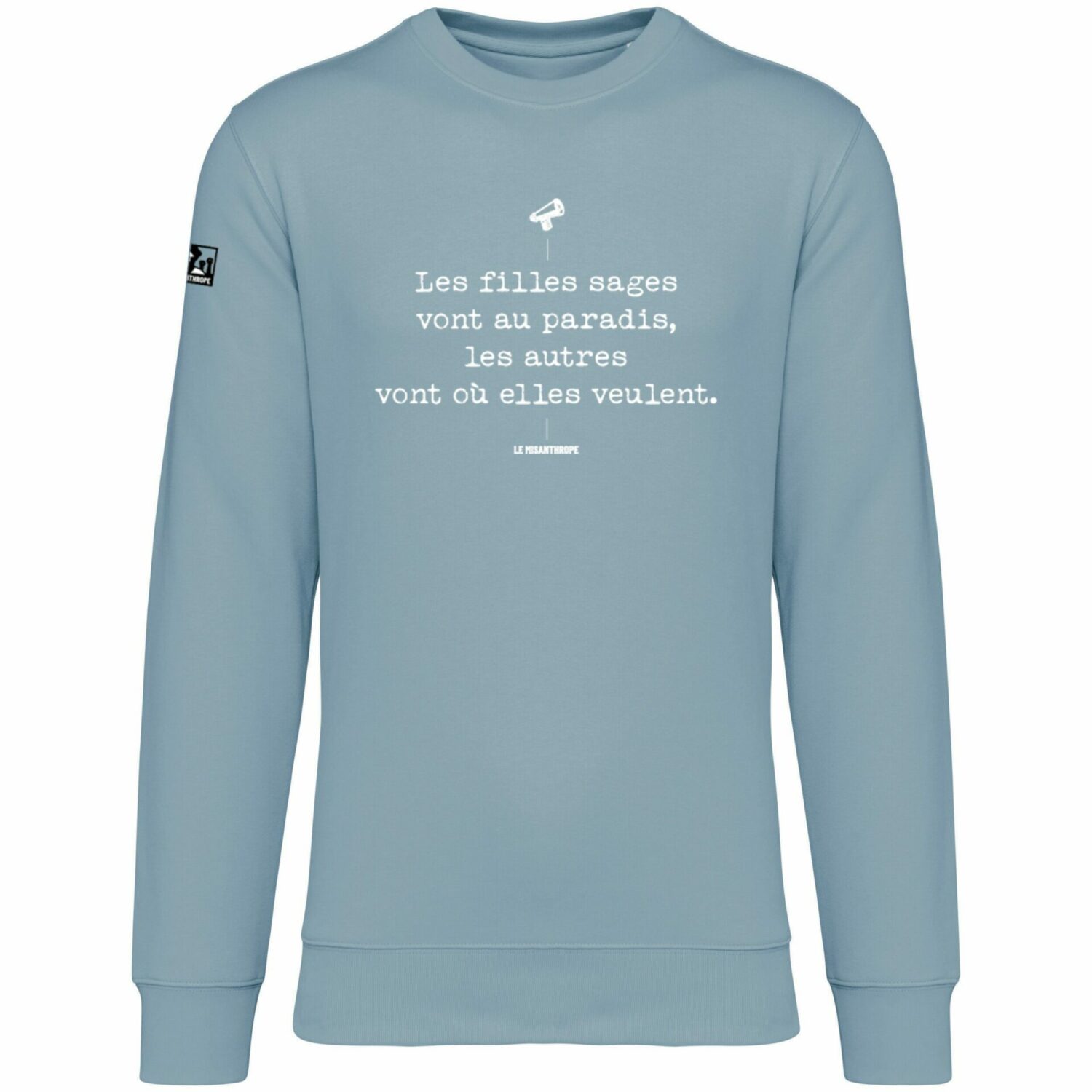 sweat militant les filles sages aquamarine