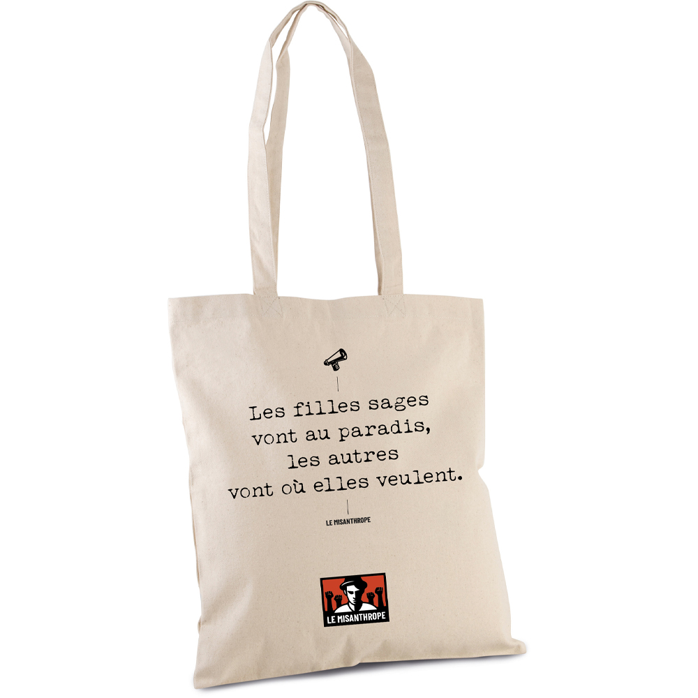 tote bags le misanthrope - Les filles sages