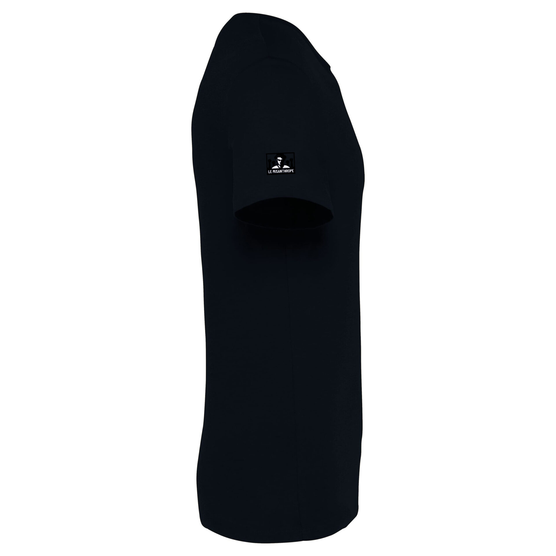 T-shirt ANTIFA en coton bio – message antifasciste clair et frontal T-shirt militant noir avec le mot "ANTIFA" imprimé – coton bio certifié