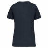 t-shirt féministe col V en coton bio avec slogan Viens on va cramer le patriarcat – mode engagée et militante