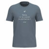T-shirt féministe en coton bio avec slogan militant « Viens on va cramer le patriarcat », mode engagée et éthique.