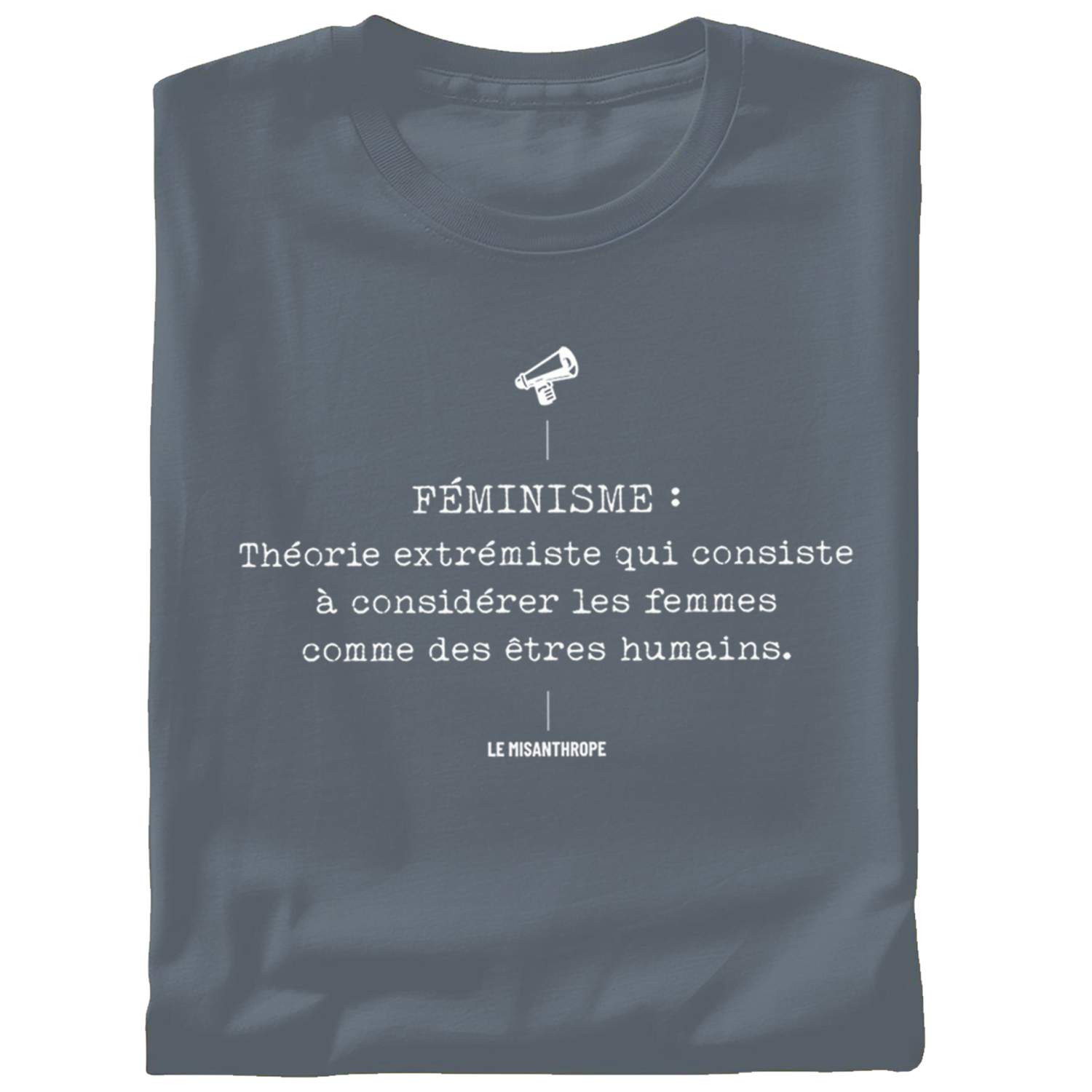 T-shirt féministe en coton bio avec slogan "Féminisme" – mode engagée et militante pour l’égalité femmes hommes.