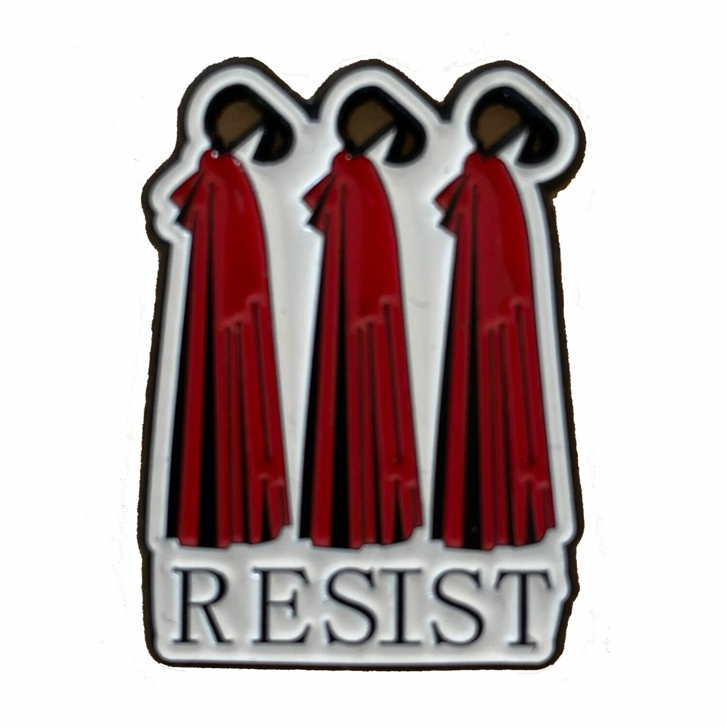 Pin's féministe " Resist"