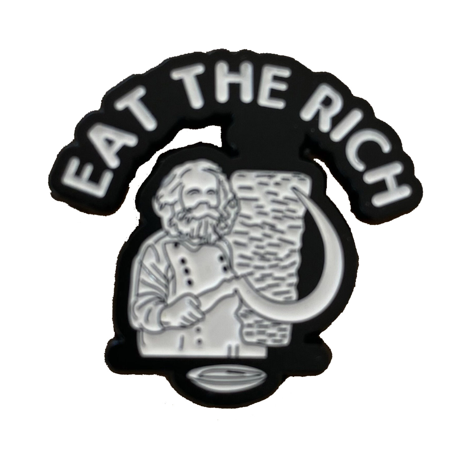 Pin's militants "Eat the rich"
