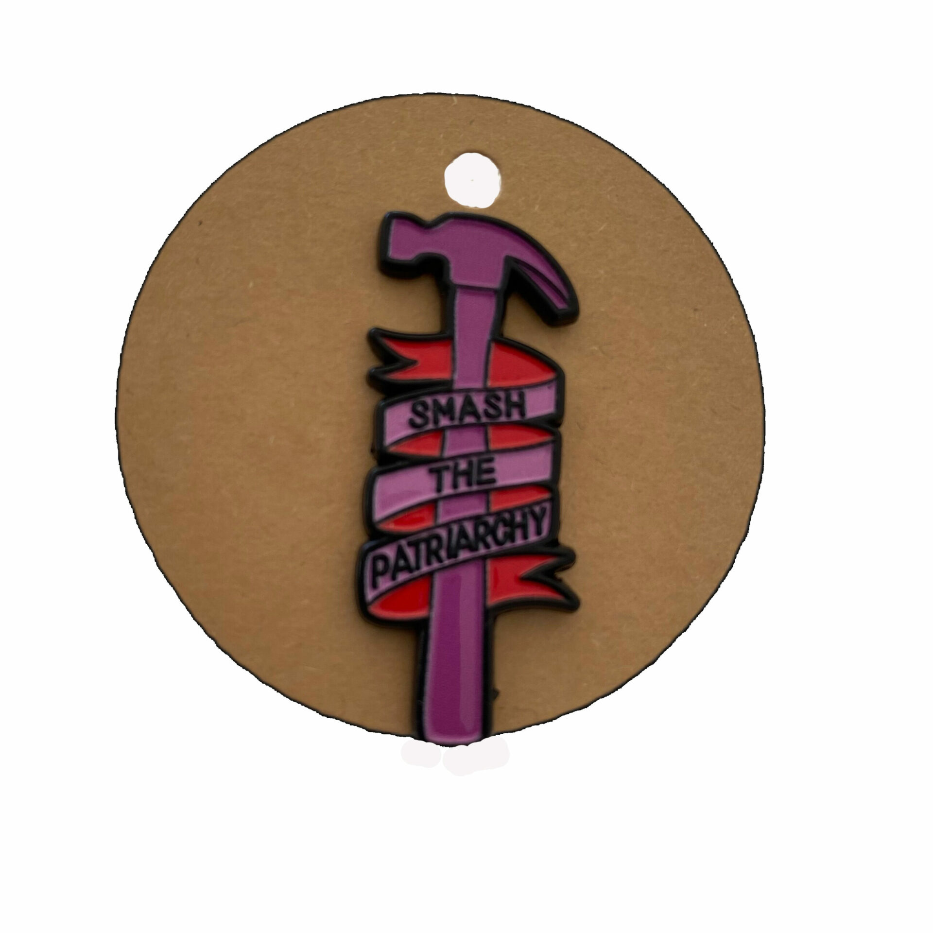 Pin's militant "smash the patriarchy" Le Misanthrope Pin's militant "smash the patriarchy" Le Misanthrope