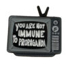 Pin's militants "You are not immune to propaganda"