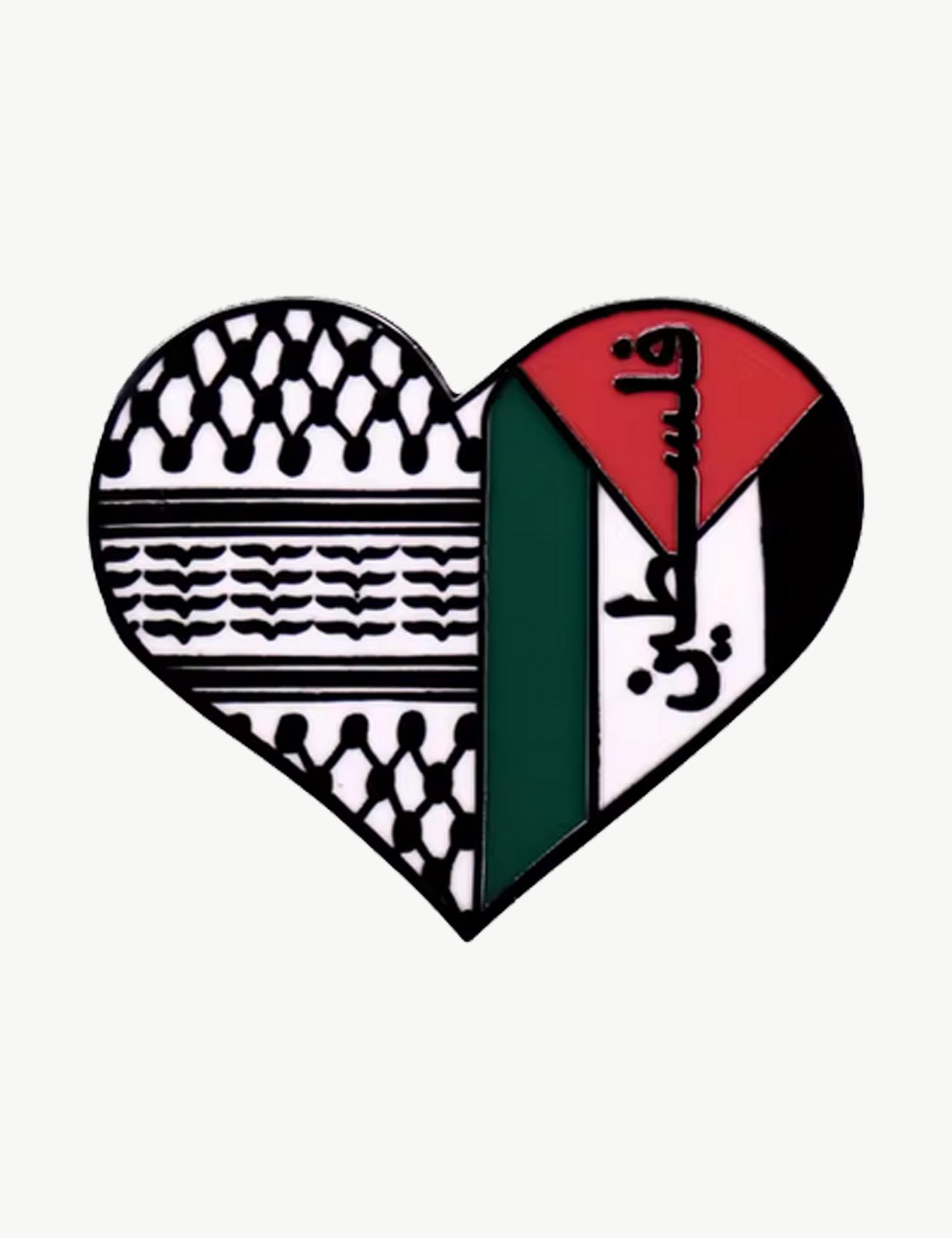 Pin's militant "Palestine"