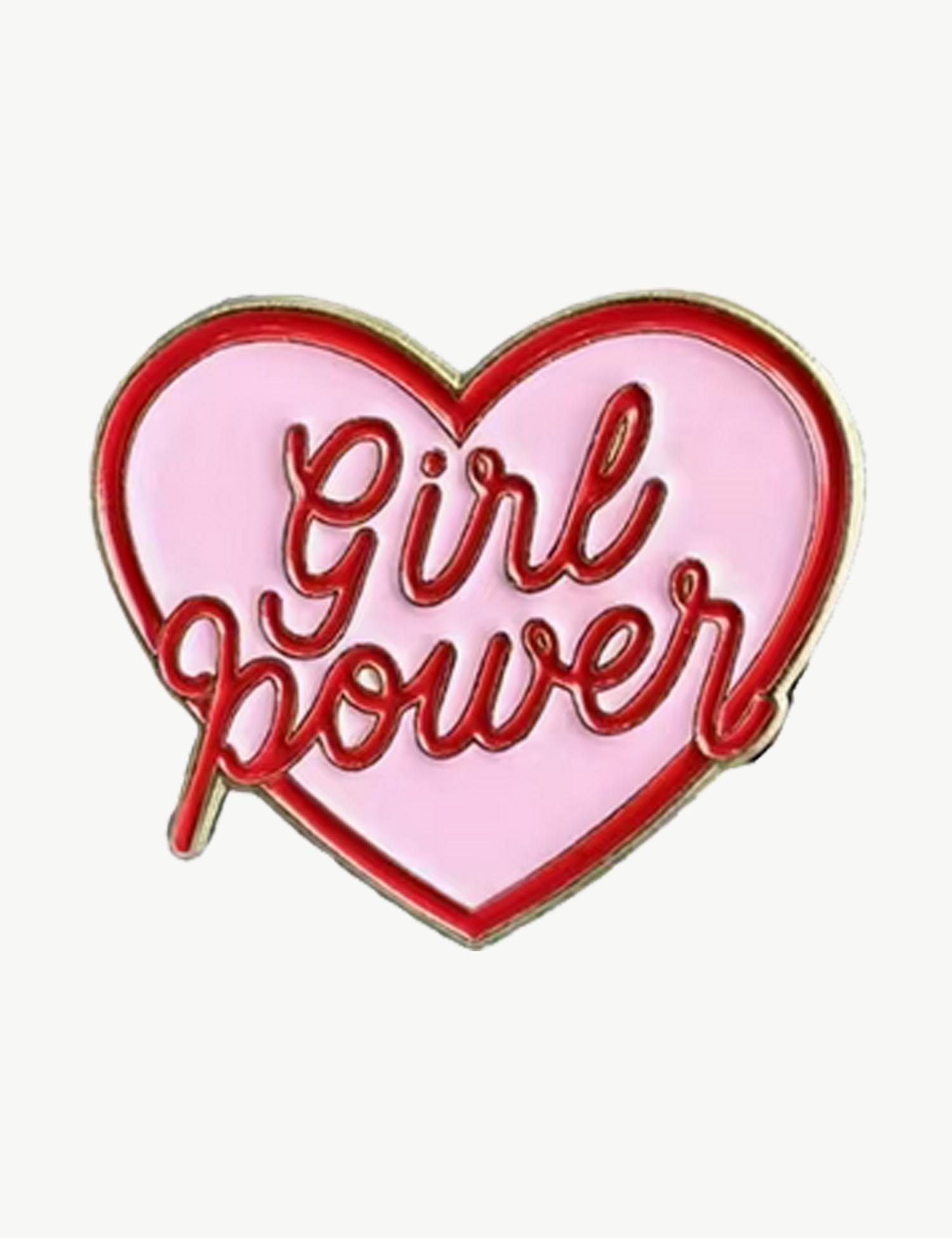 Pin's féministe "Girl Power"