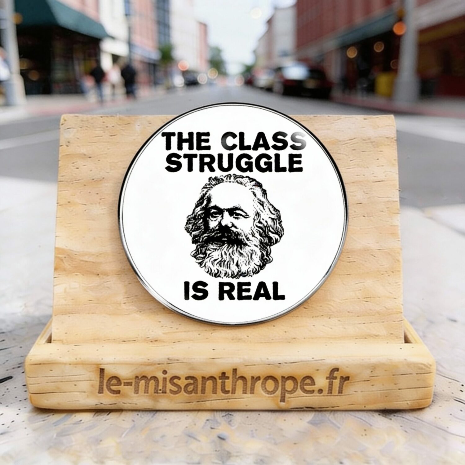 Pin’s militant et féministe – Accessoire engagé Le Misanthrope