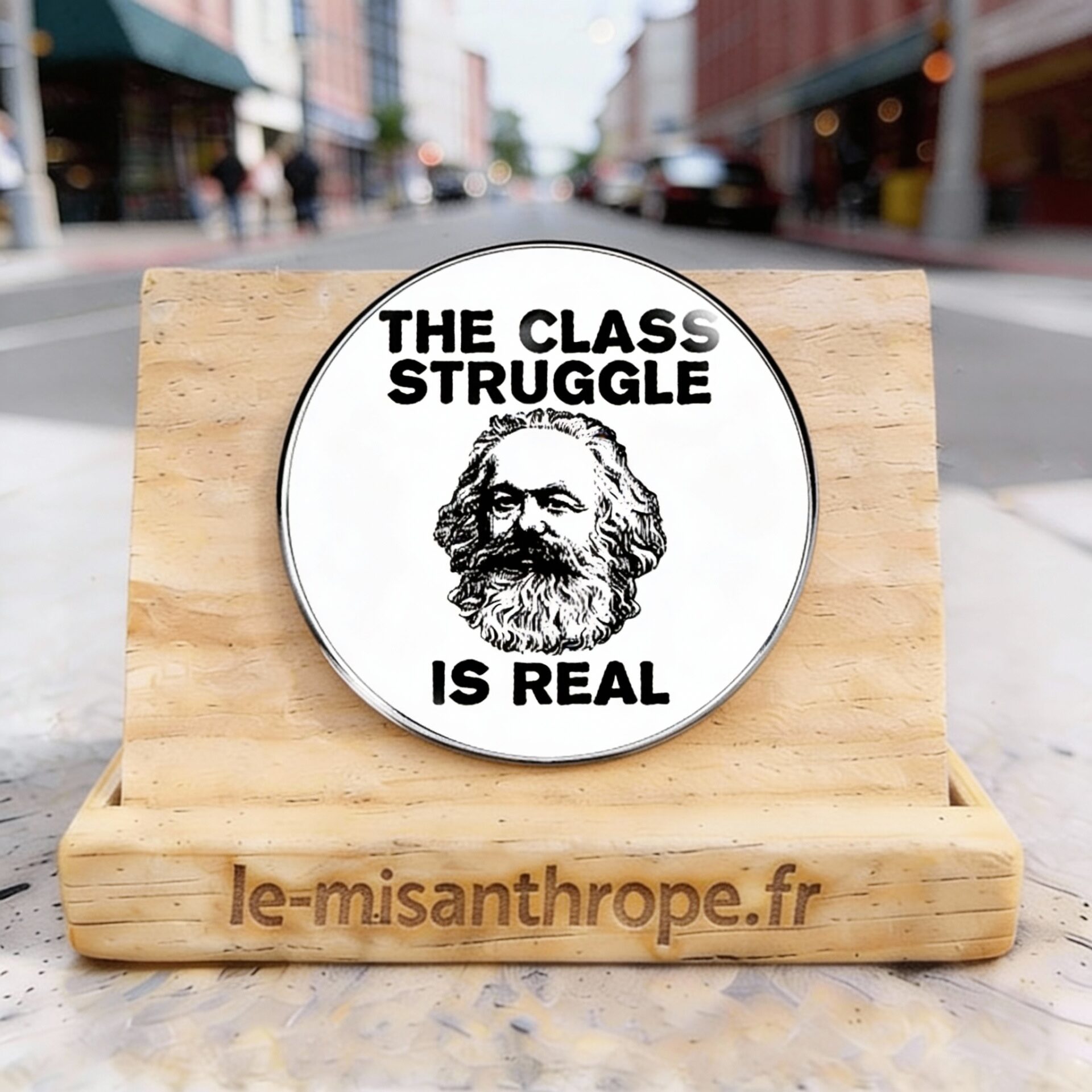 Pin’s militant et féministe – Accessoire engagé Le Misanthrope