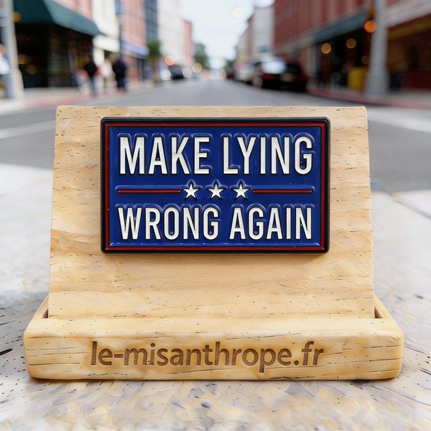 Pin’s militant et féministe – Accessoire engagé Le Misanthrope