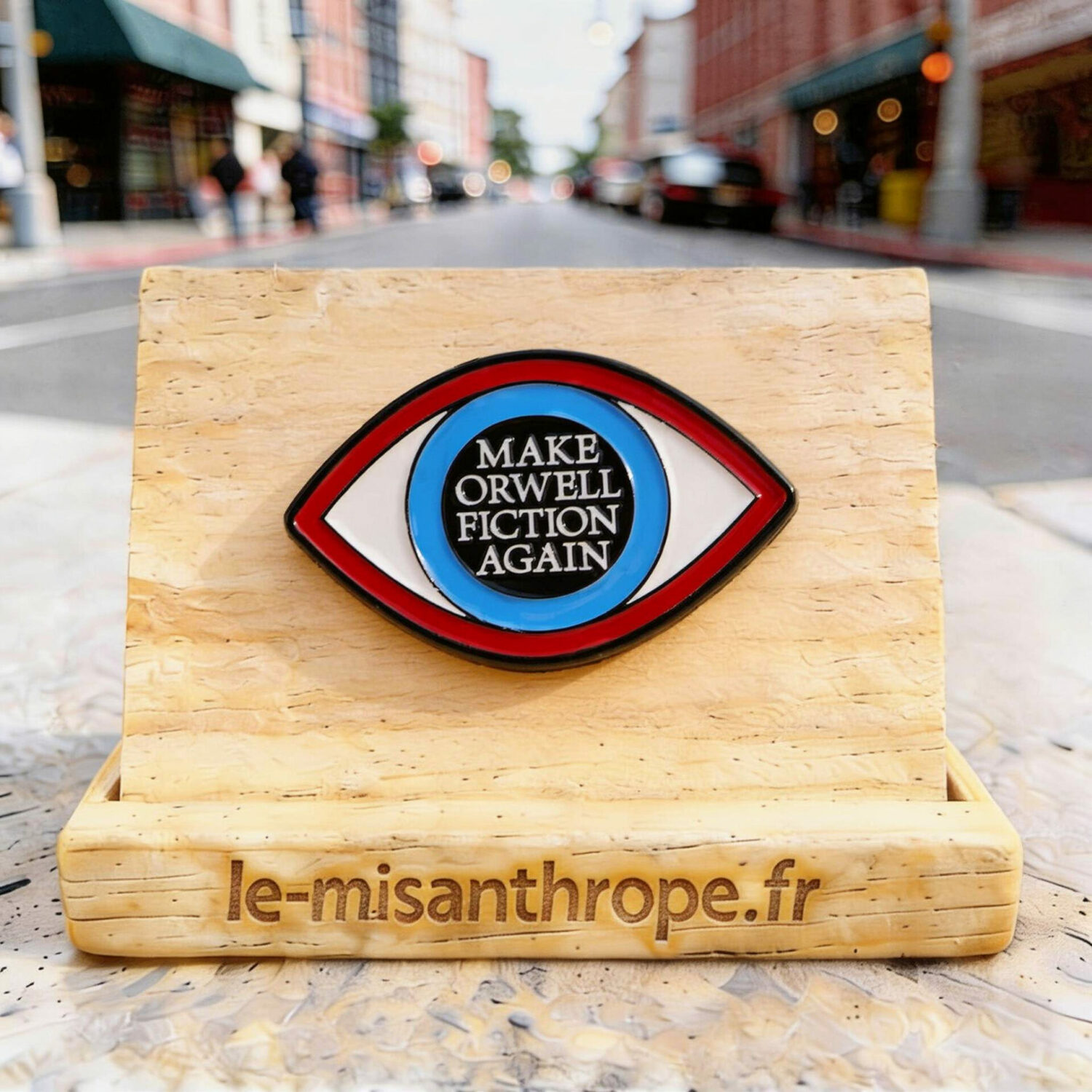 Pin’s militant et féministe – Accessoire engagé Le Misanthrope