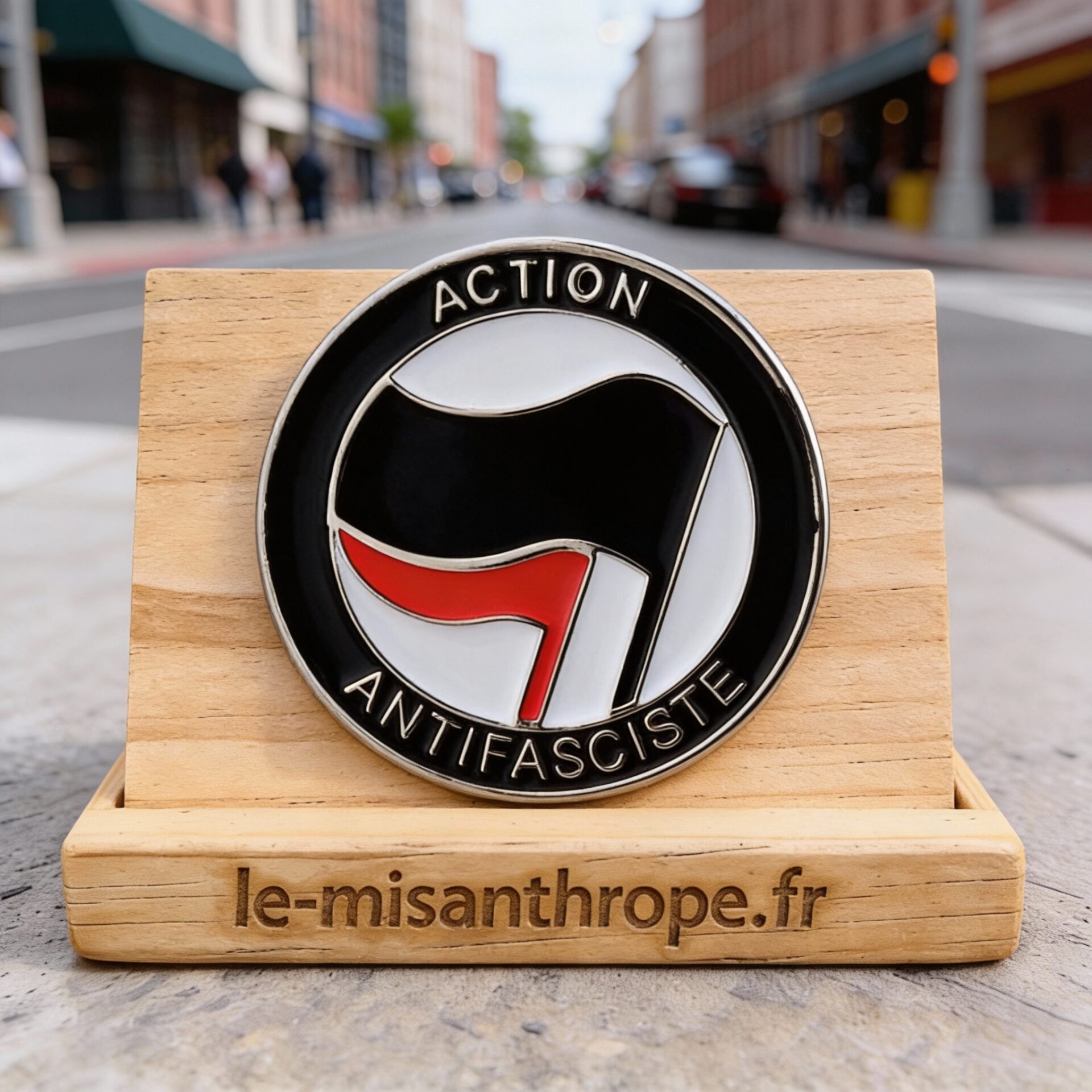 Pin’s militant et féministe – Accessoire engagé Le Misanthrope