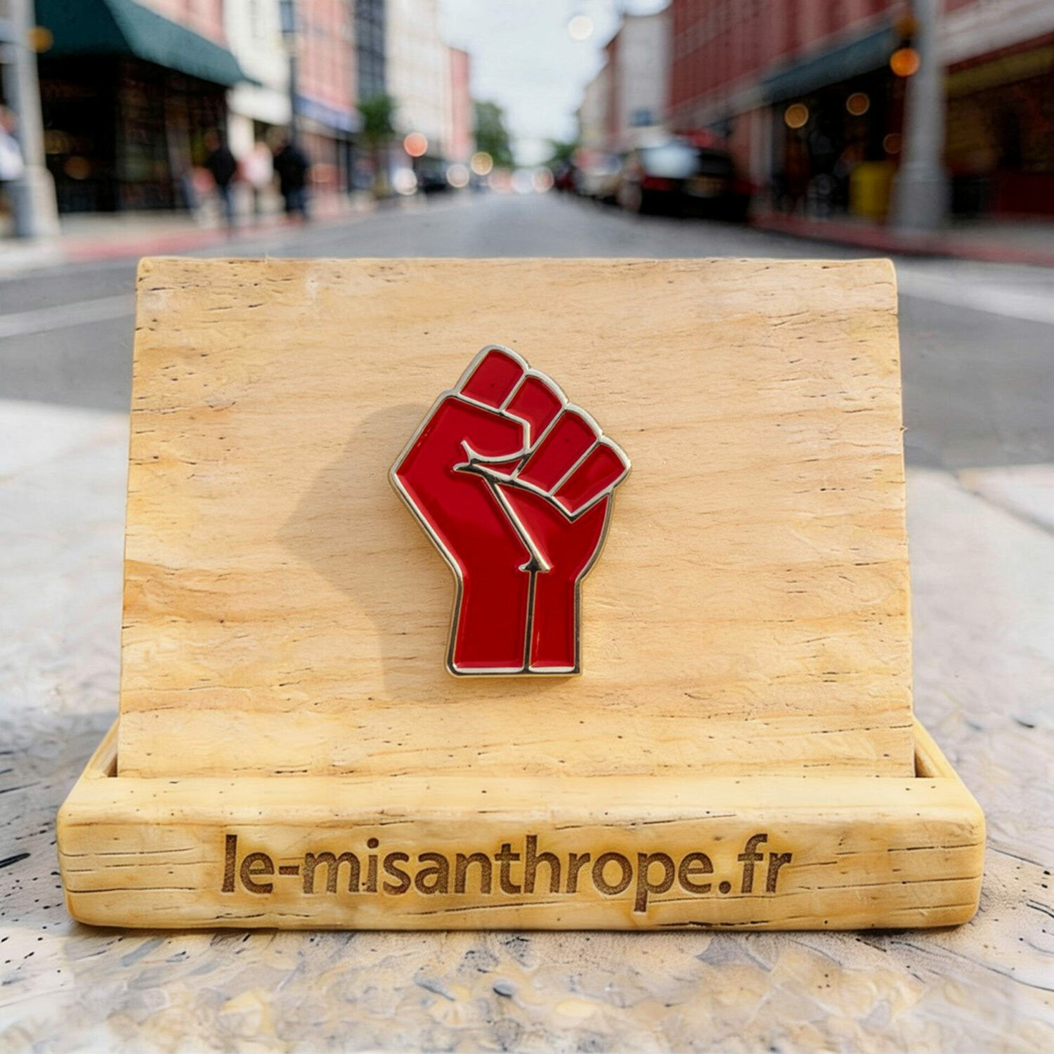 Pin’s militant et féministe – Accessoire engagé Le Misanthrope