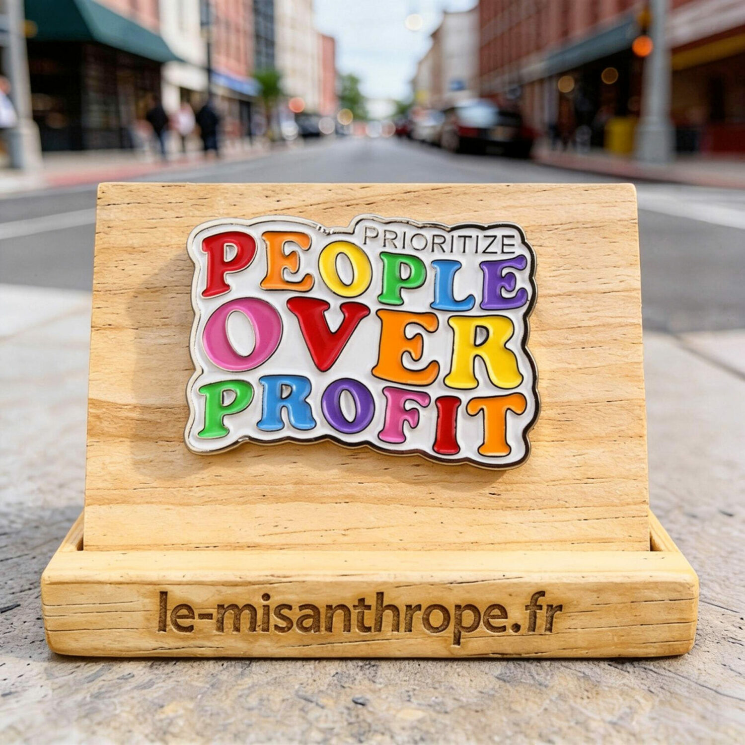 Pin’s militant et féministe – Accessoire engagé Le Misanthrope