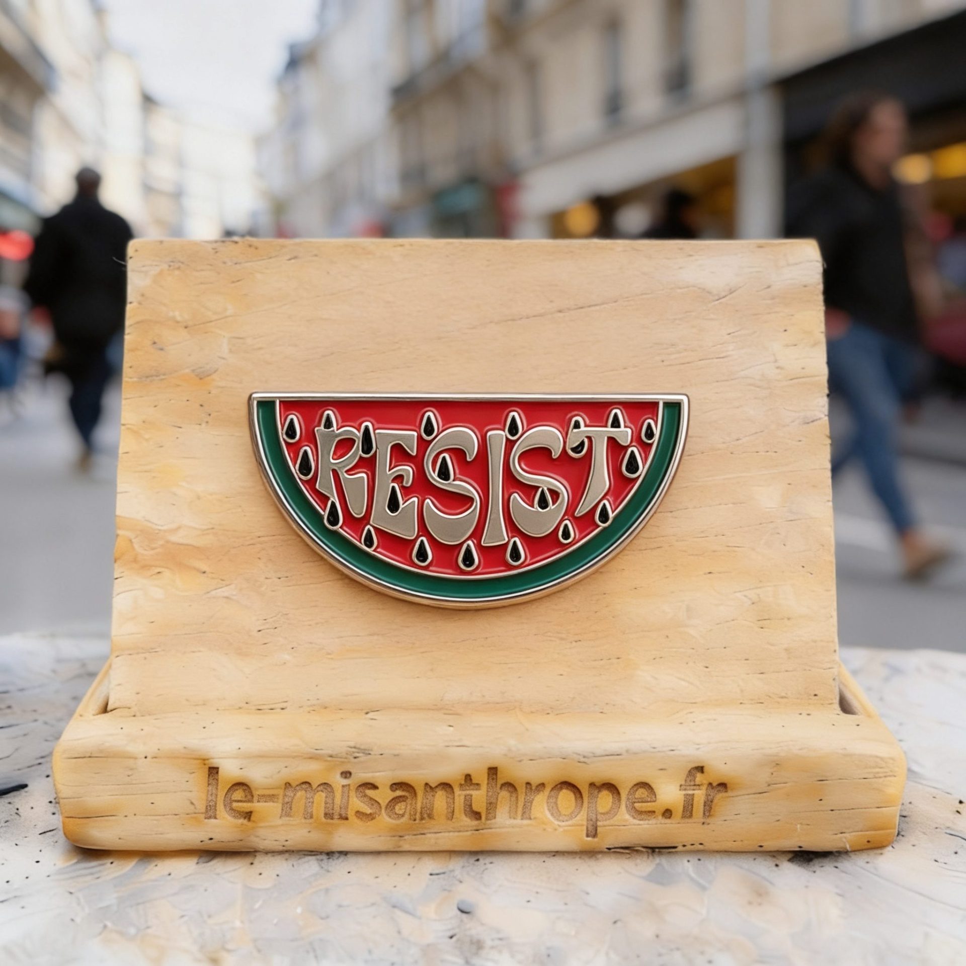 Pin’s militant et féministe – Accessoire engagé Le Misanthrope