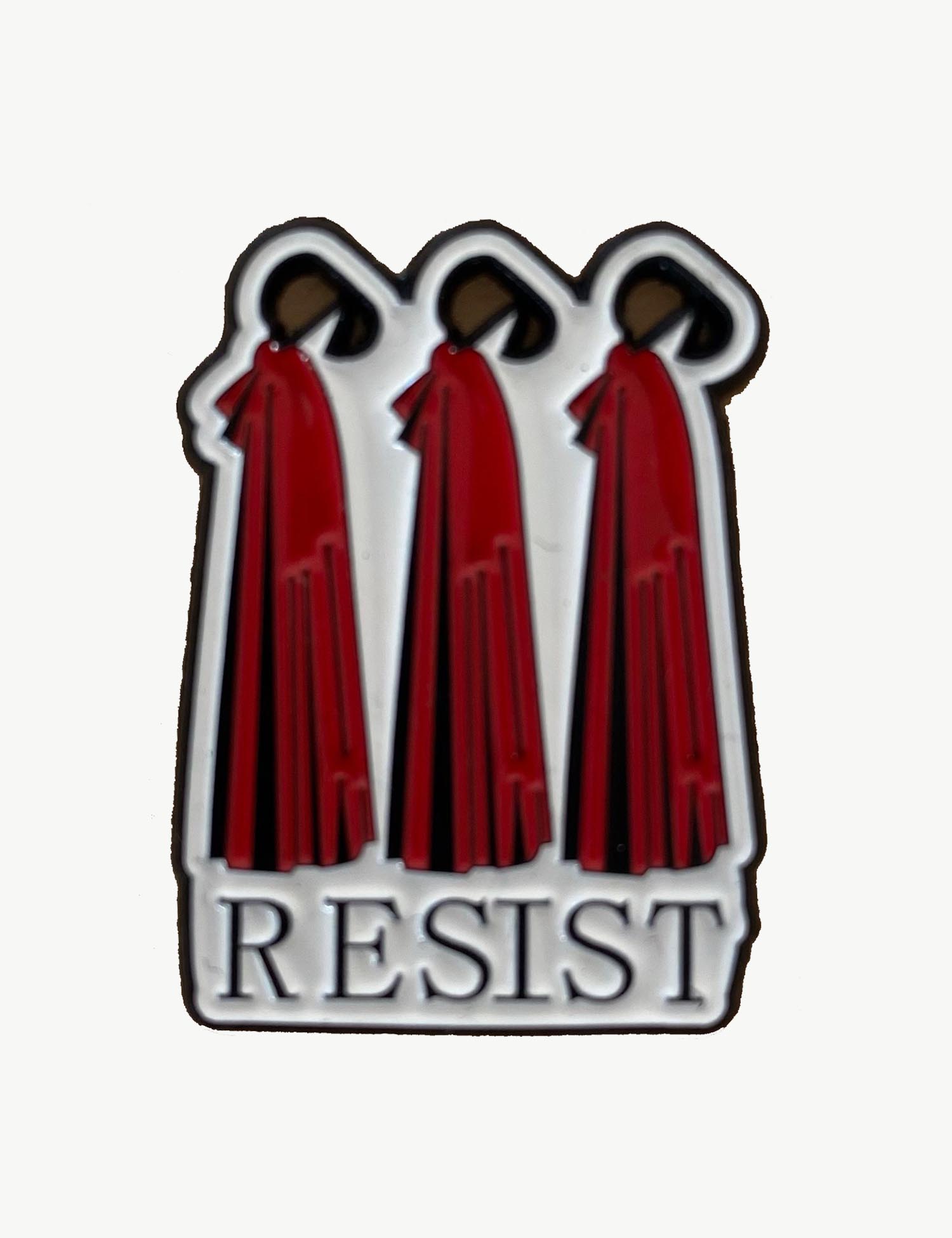 Pin's militant " Resist"