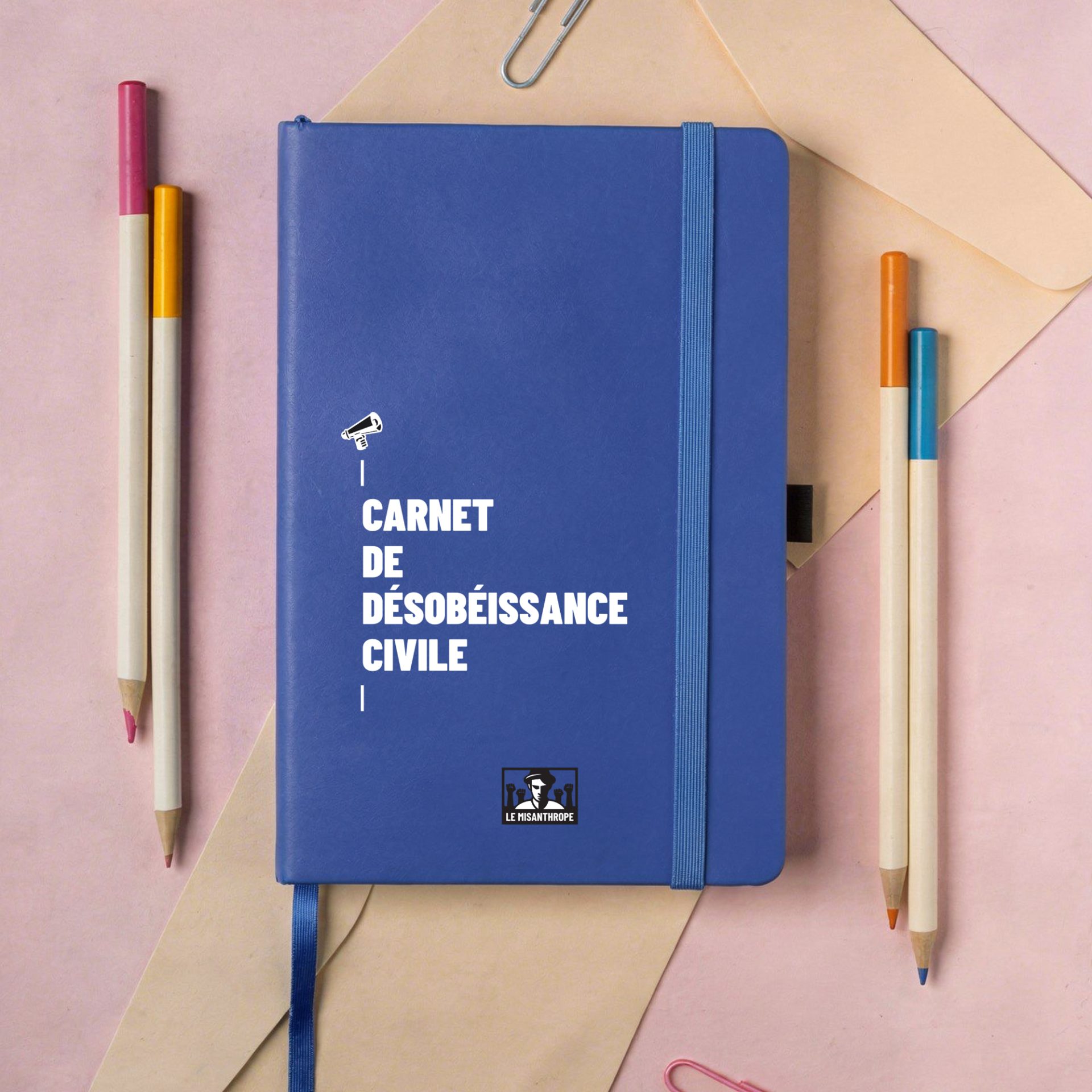 carnet A6 carnet de désobéissance civile Le Misanthrope