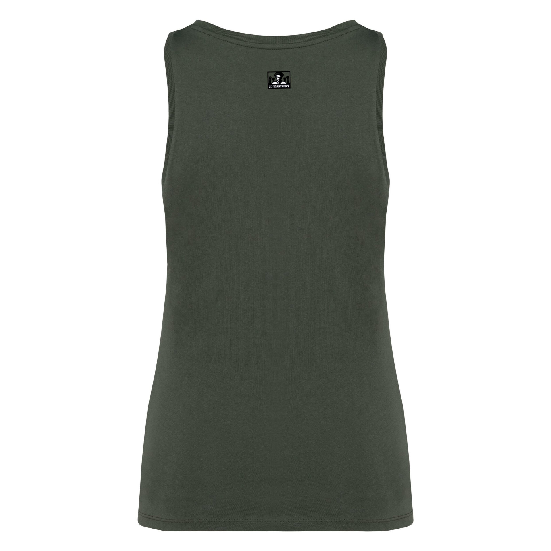 Débardeur féministe coton bio « Viens, on va cramer le patriarcat » – vêtement militant Le Misanthrope