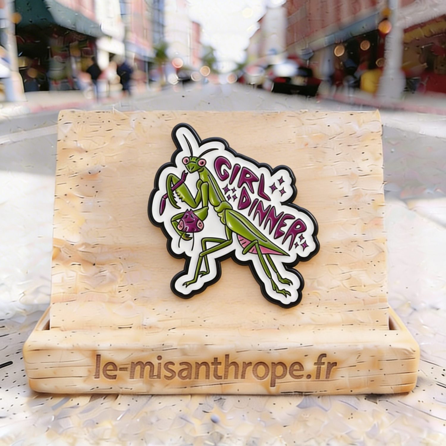 Pin’s militant et féministe – Accessoire engagé Le Misanthrope