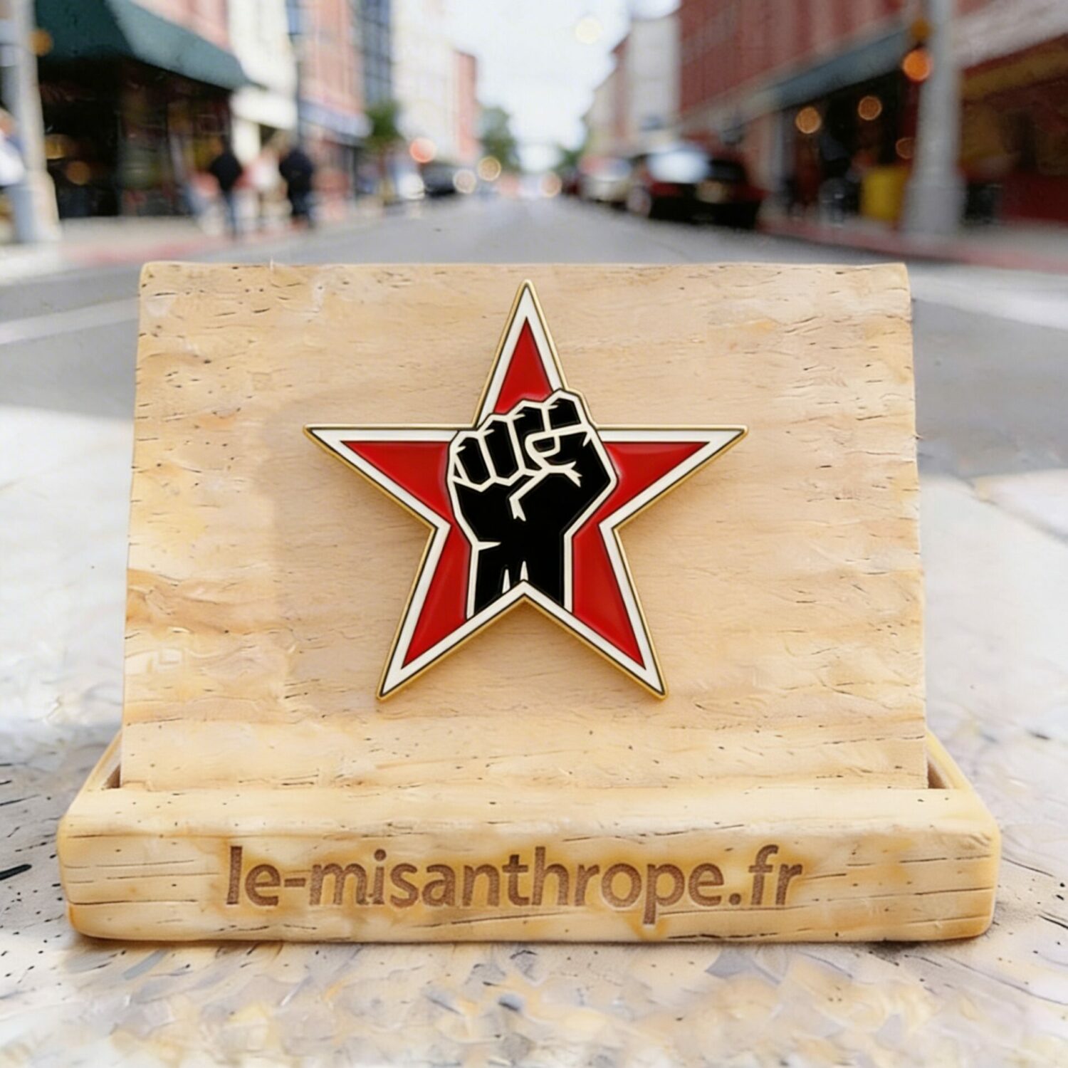 Pin’s militant et féministe – Accessoire engagé Le Misanthrope