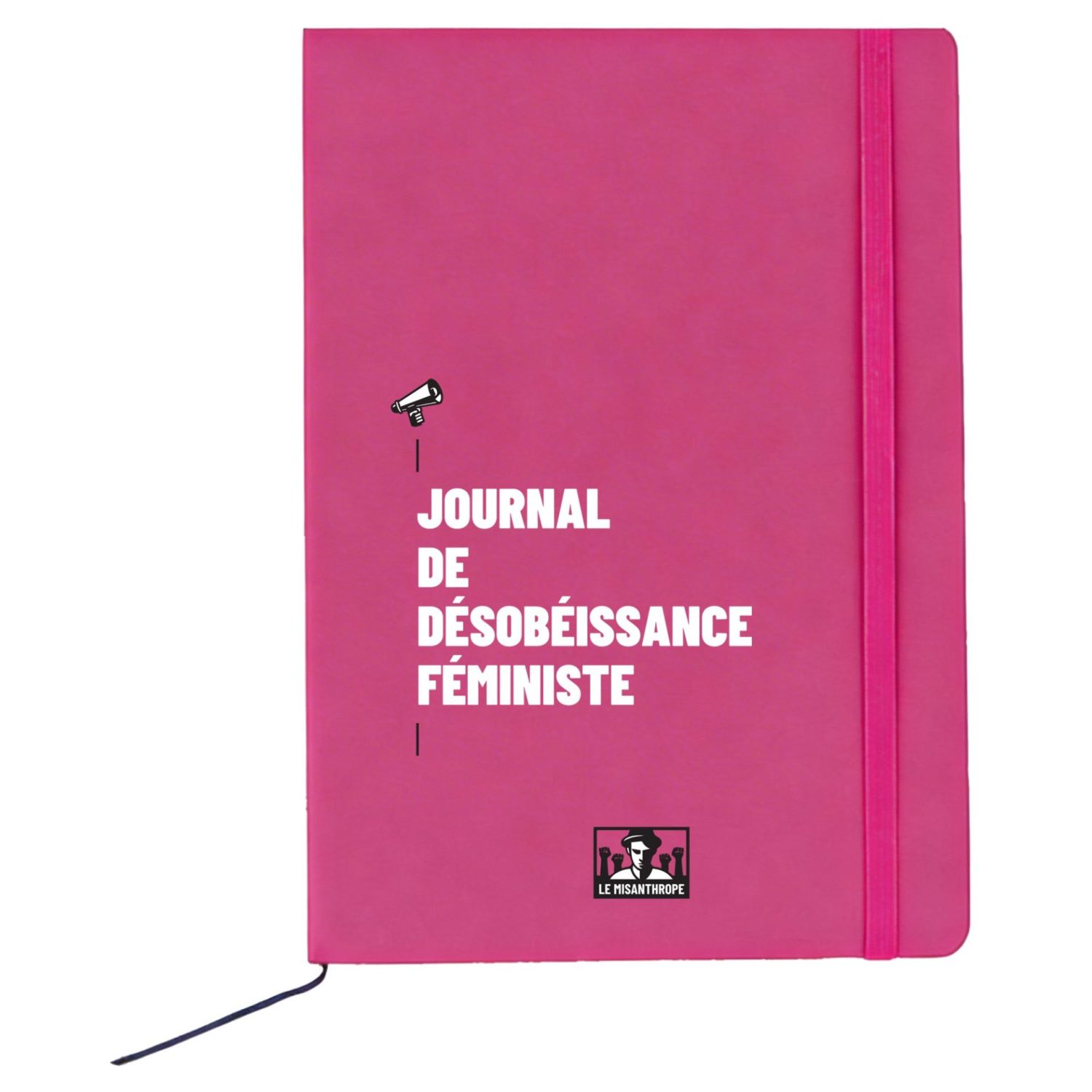 cahier militant A5 journal de désobéissance féministe Le Misanthrope