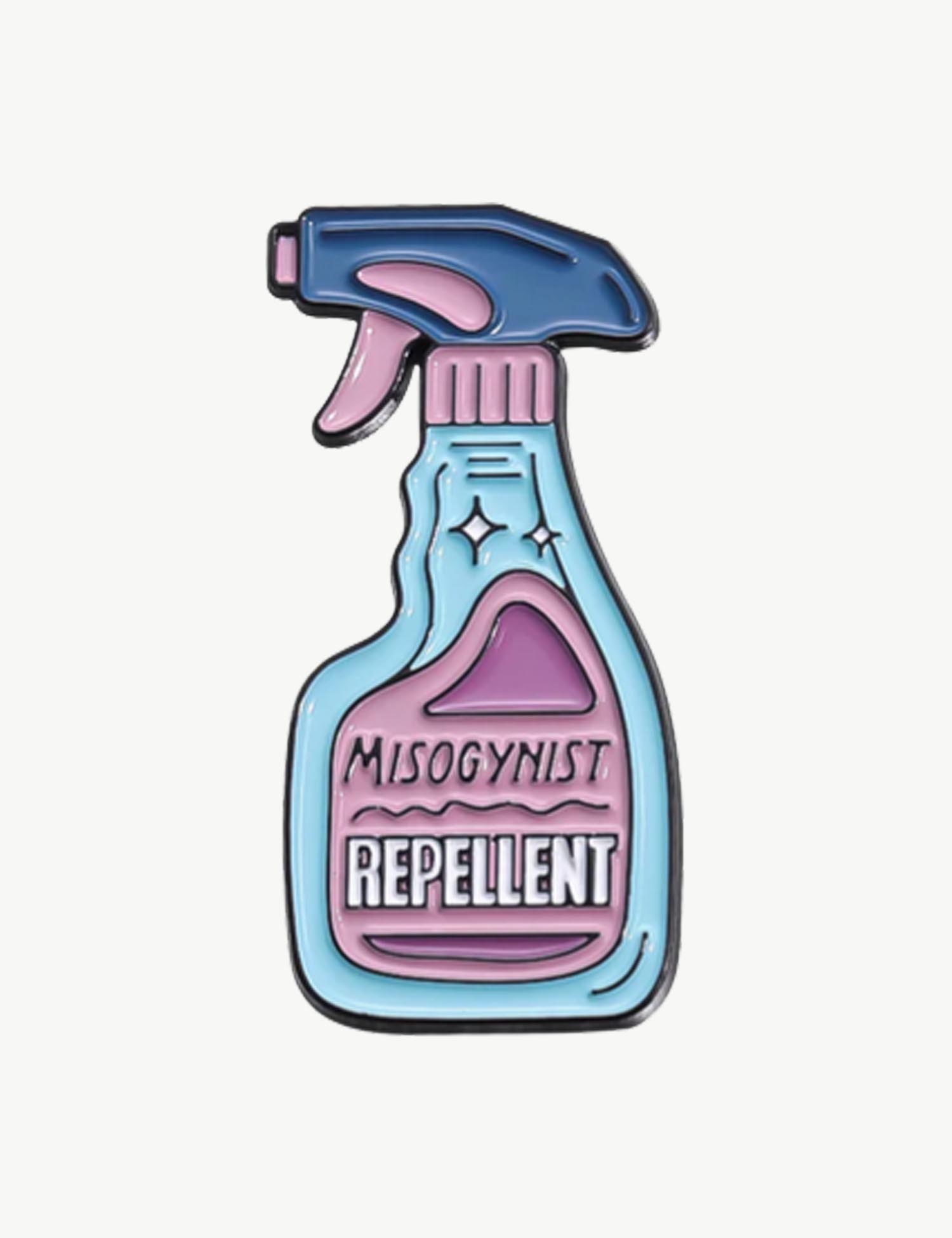 Pin's féministe "Misogynist repellent"