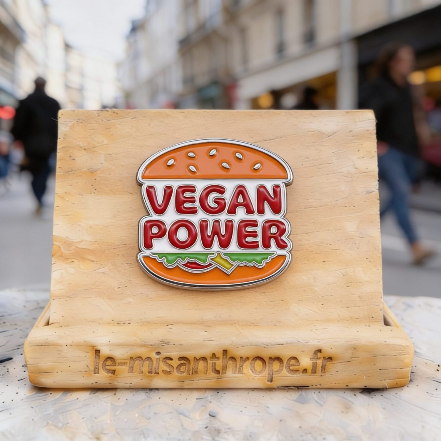 Pin’s militant et féministe – Accessoire engagé Le Misanthrope