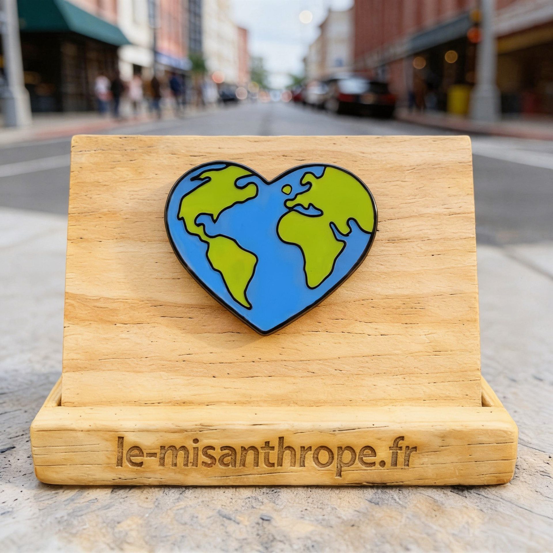 Pin’s militant et féministe – Accessoire engagé Le Misanthrope