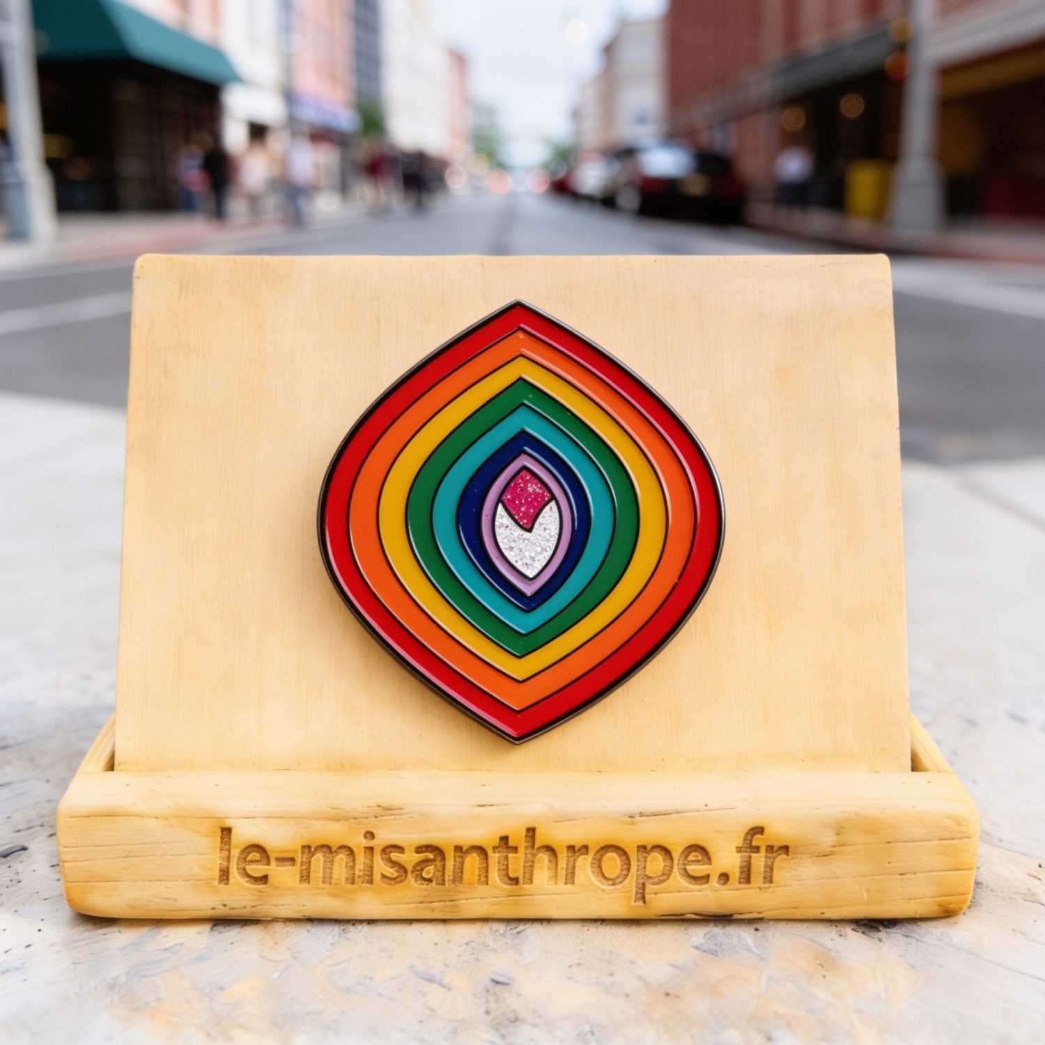 Pin’s militant et féministe – Accessoire engagé Le Misanthrope