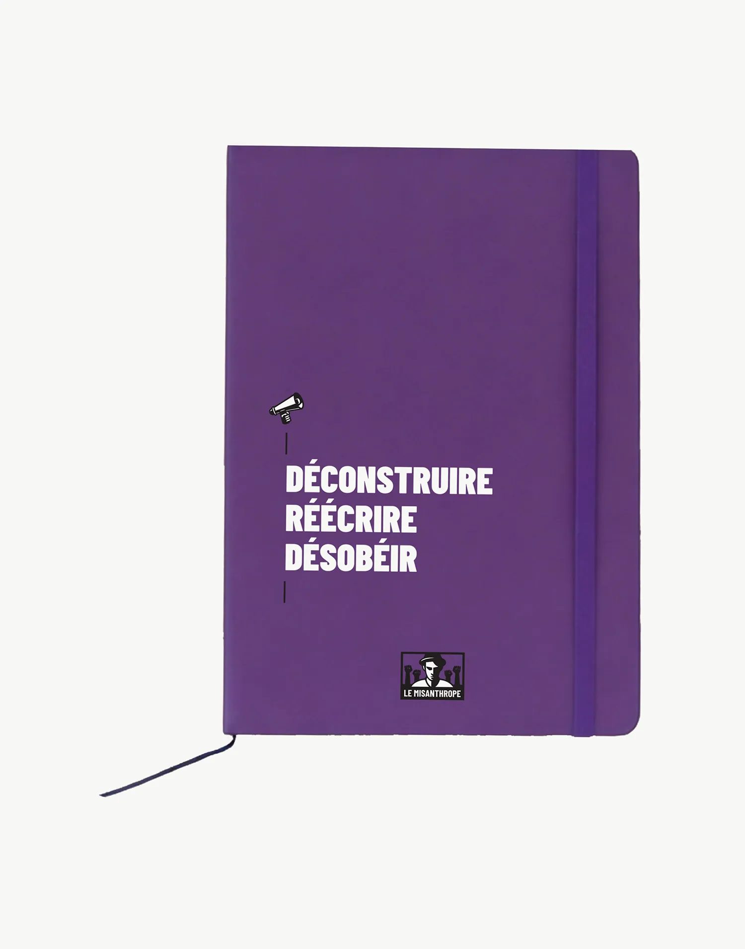 cahier militant A5 déconstruire réécrire désobéir Le Misanthrope