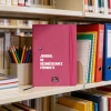 Cahier militant A5 "Journal de désobéissance féministe" - Couverture similicuir fuschia - Le Misanthrope