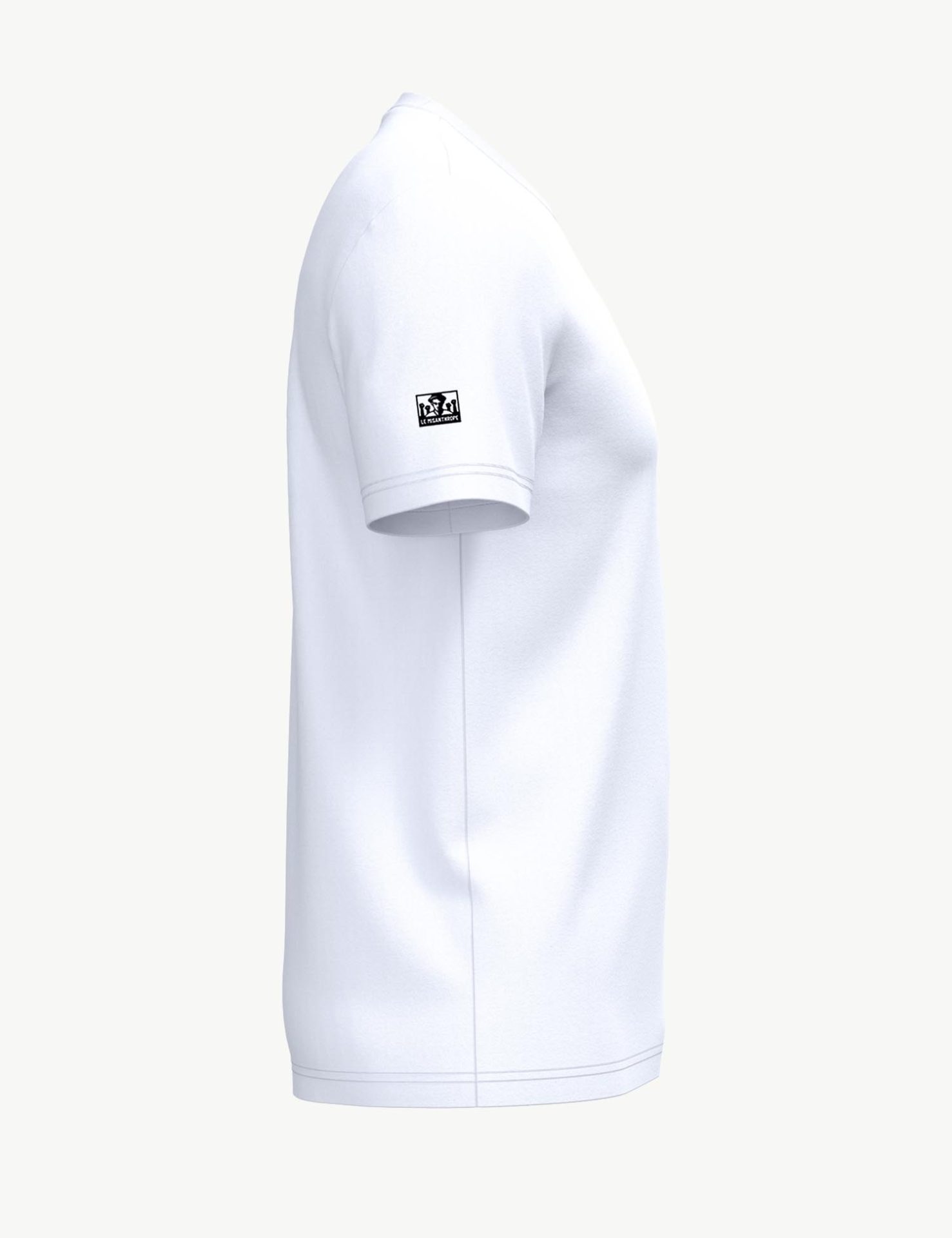 T-shirt militant en coton bio avec le slogan « Ni colons, ni blocus, ni génocide », imprimé dans les Cévennes